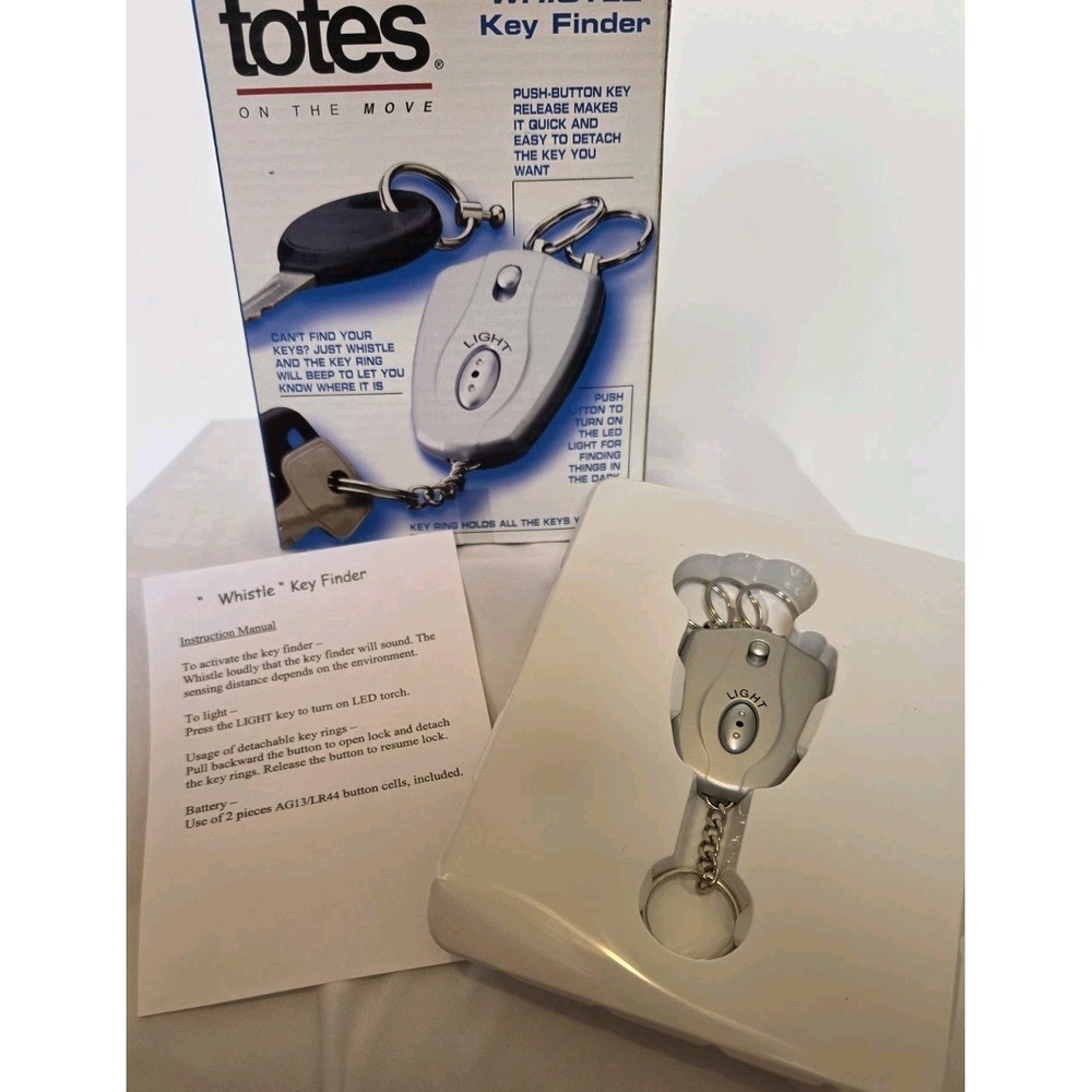 Totes Automotive Whistle Key Finder